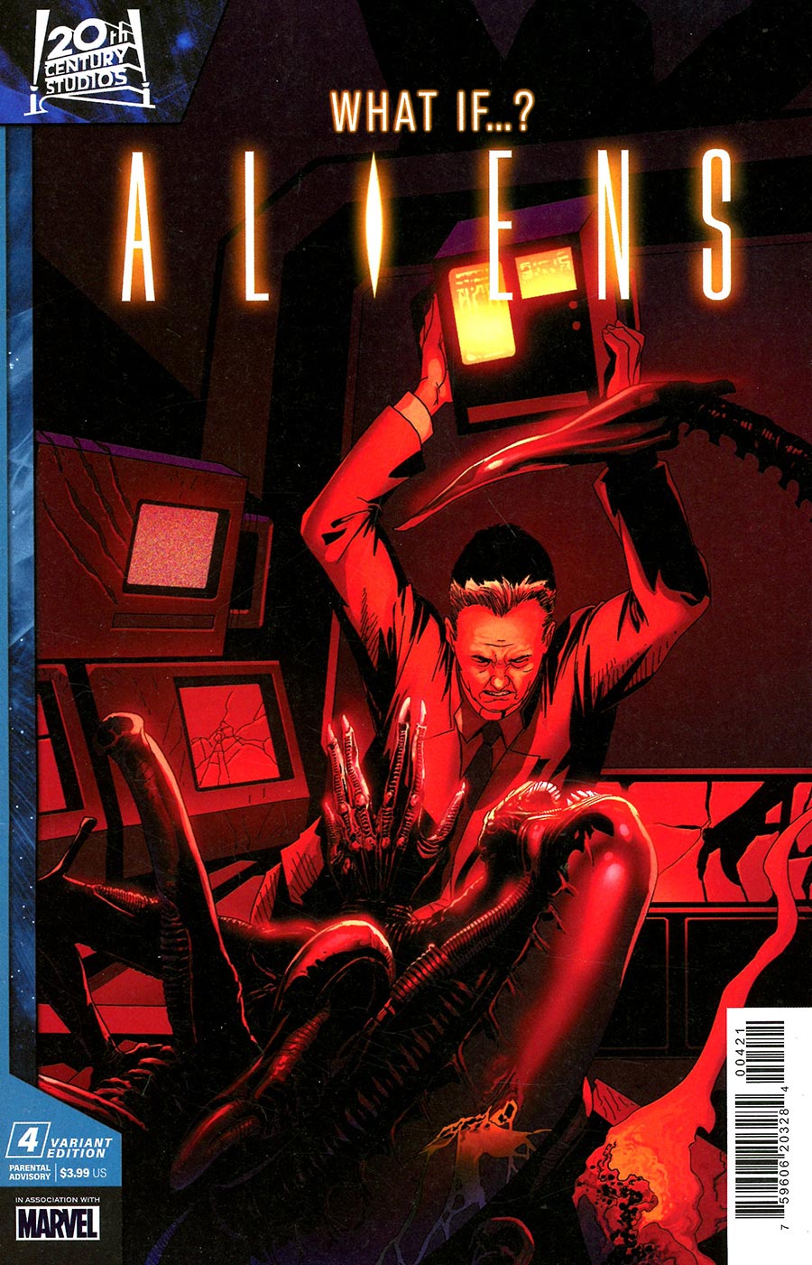 Aliens What If #4 Cover B Variant Salvador Larroca Cover