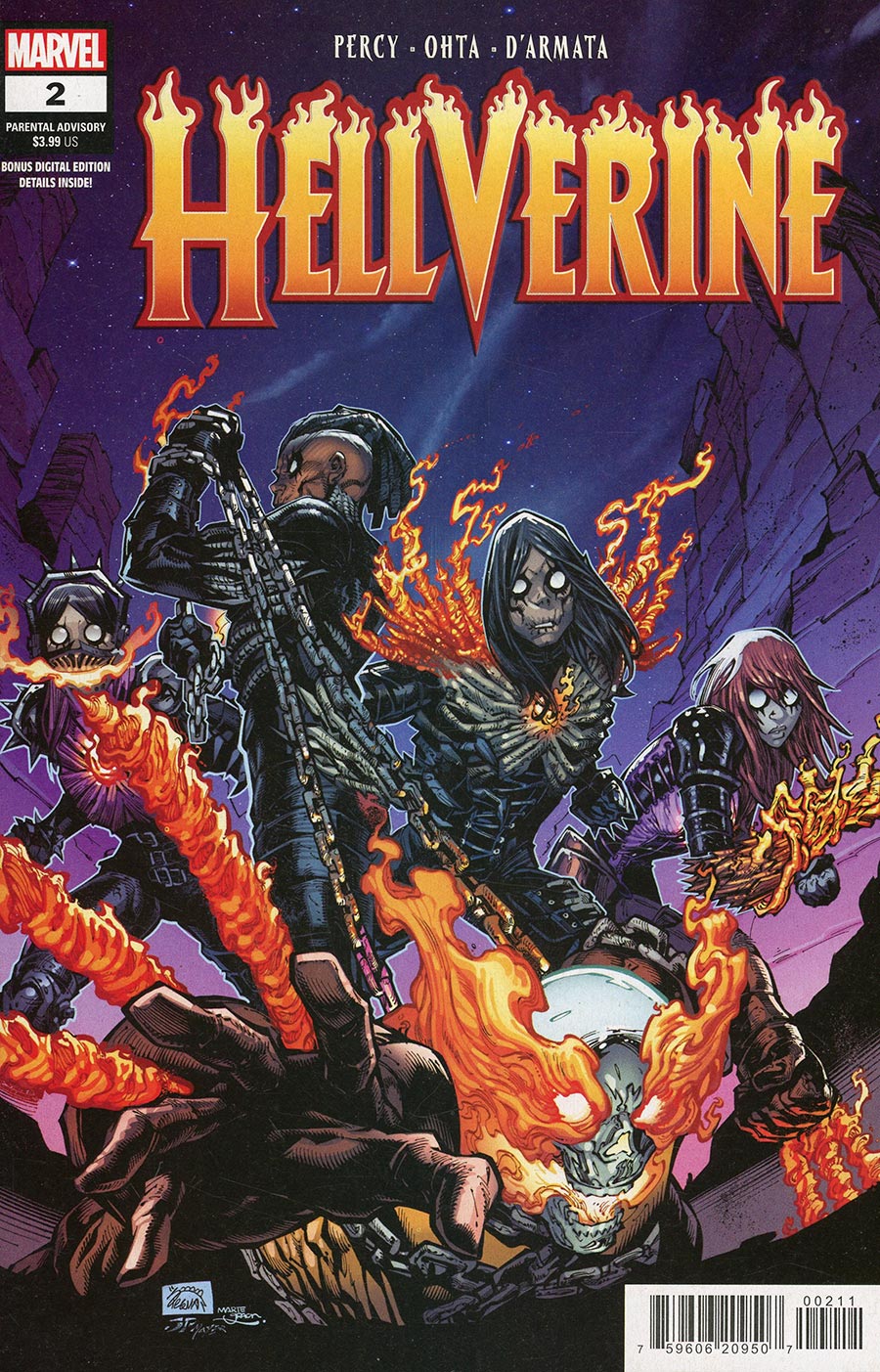 Hellverine #2 Cover A Regular Ryan Stegman Cover