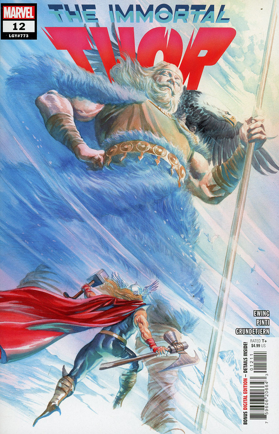 Immortal Thor #12 Cover A Regular Alex Ross Cover