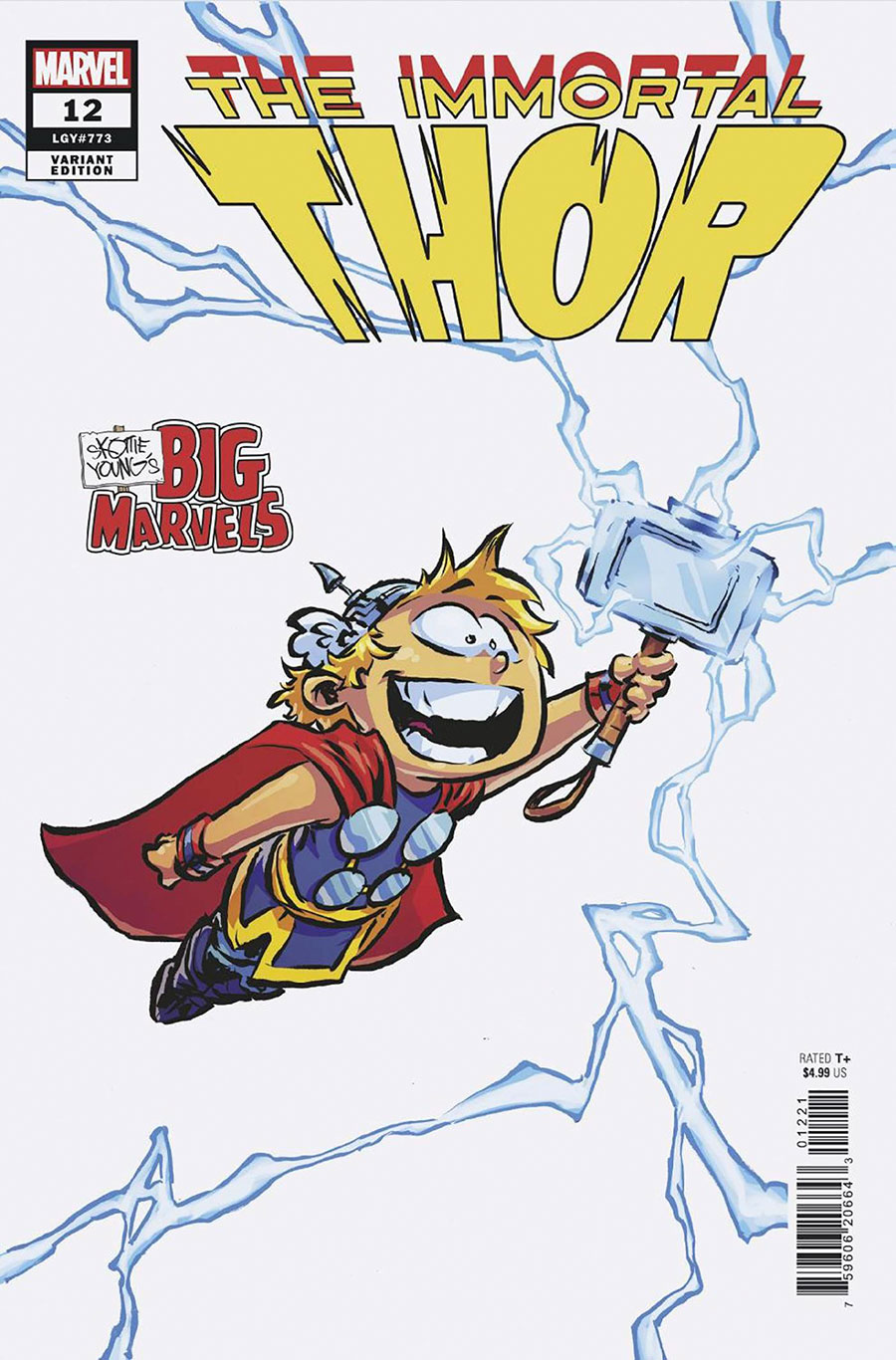 Immortal Thor #12 Cover B Variant Skottie Youngs Big Marvels Cover