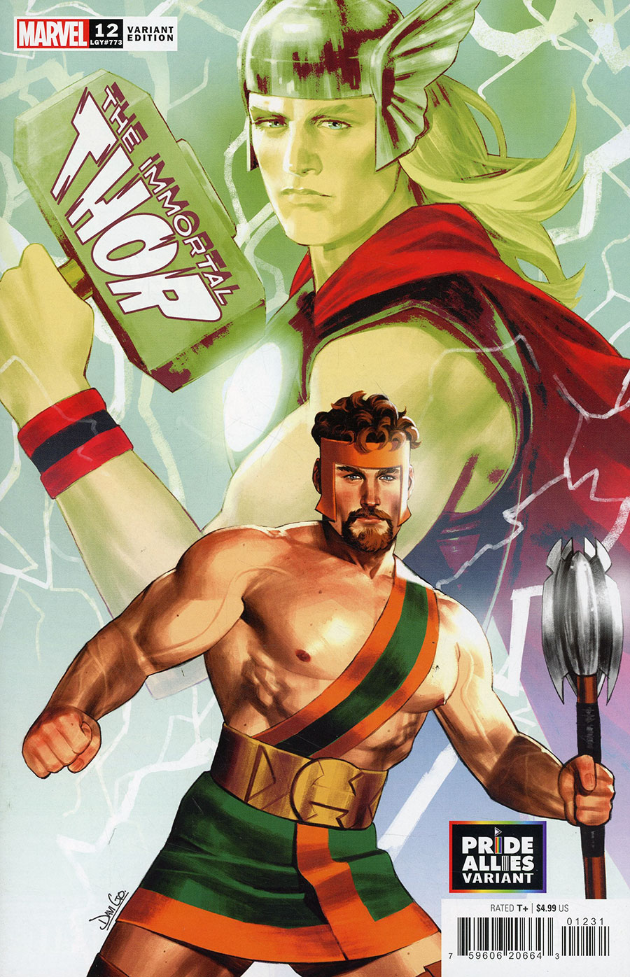 Immortal Thor #12 Cover C Variant Davi Go Pride Allies Cover