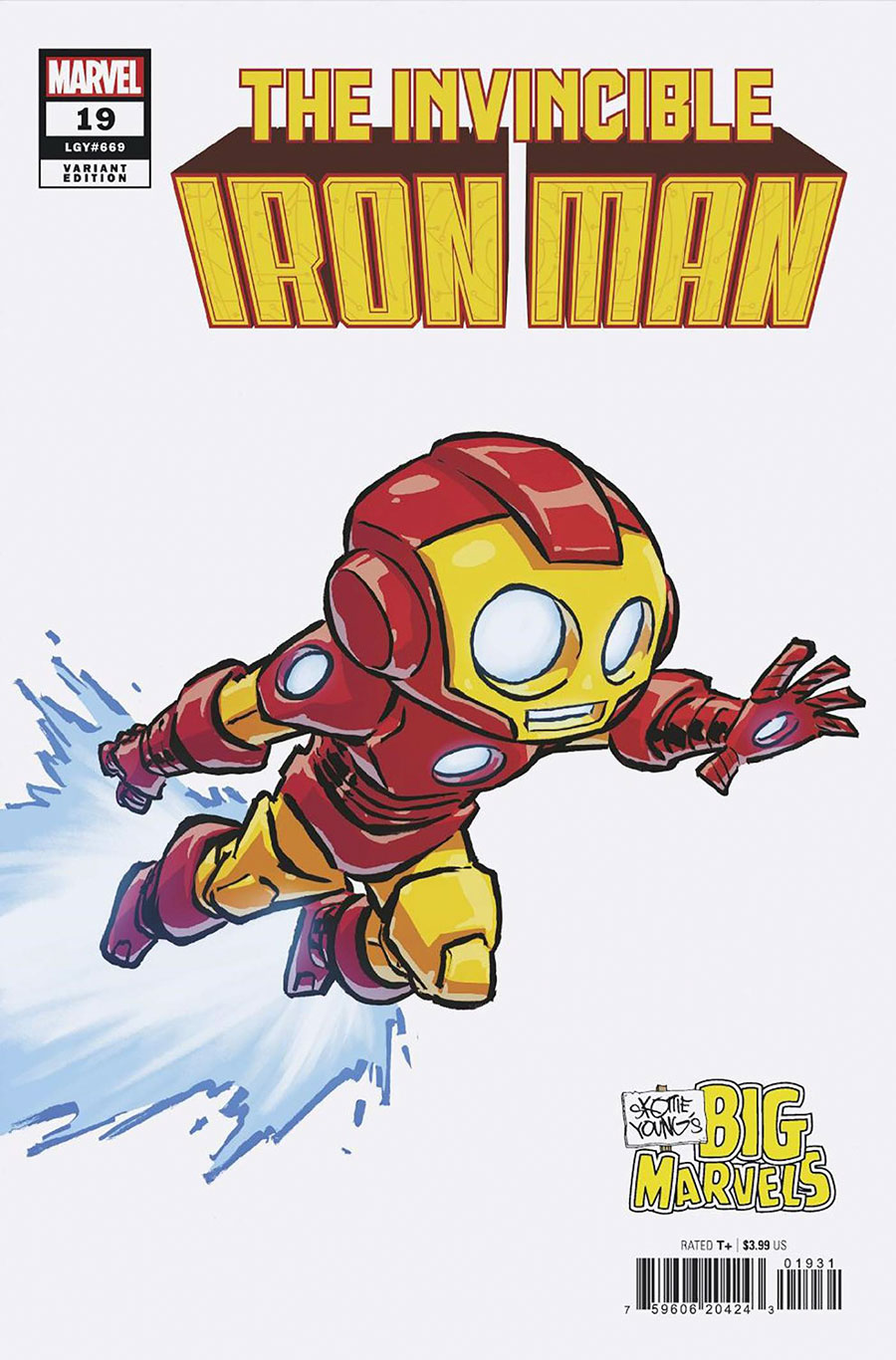 Invincible Iron Man Vol 4 #19 Cover B Variant Skottie Youngs Big ...