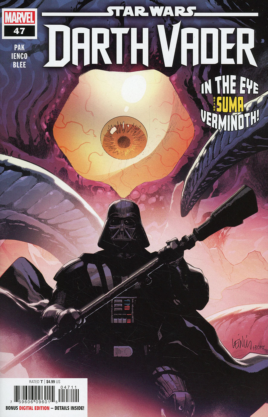 Star Wars Darth Vader #47 Cover A Regular Leinil Francis Yu Cover