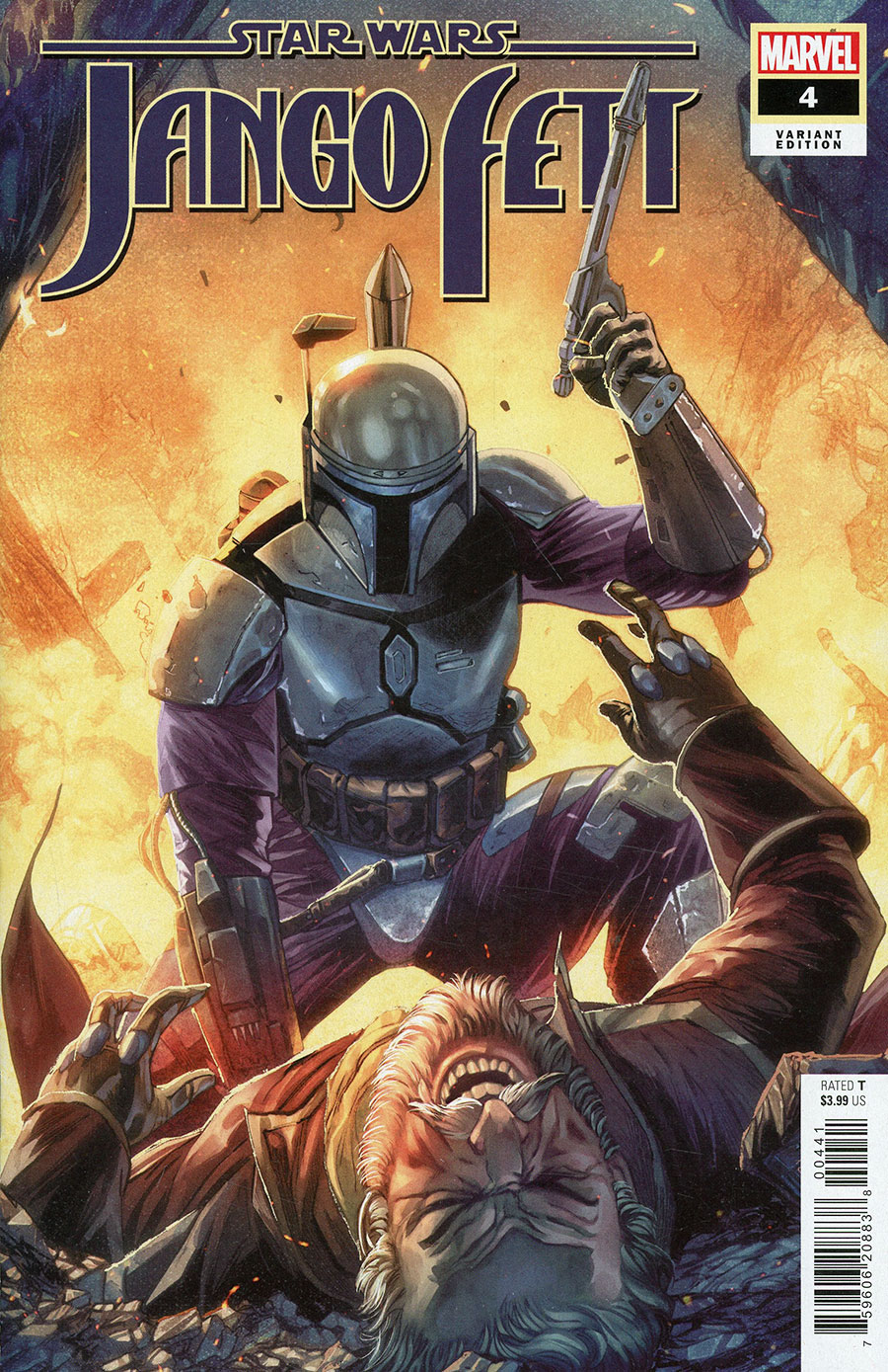 Star Wars Jango Fett #4 Cover D Variant Tony Daniel Cover