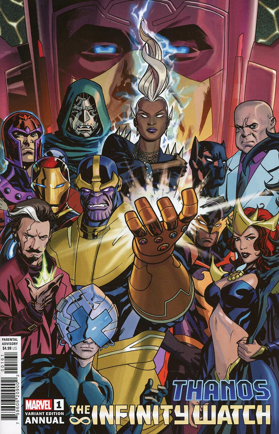 Thanos Vol 4 Annual #1 (One Shot) Cover C Variant Mike McKone Infinity Watch Cover (Infinity Watch Part 1)