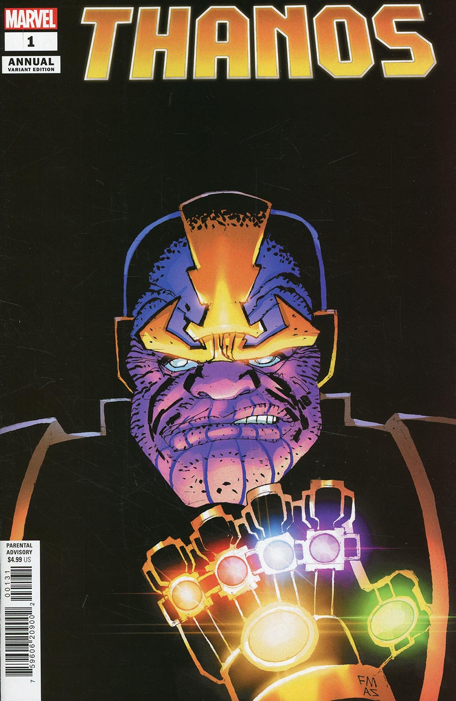 Thanos Vol 4 Annual #1 (One Shot) Cover E Variant Frank Miller Cover (Infinity Watch Part 1)