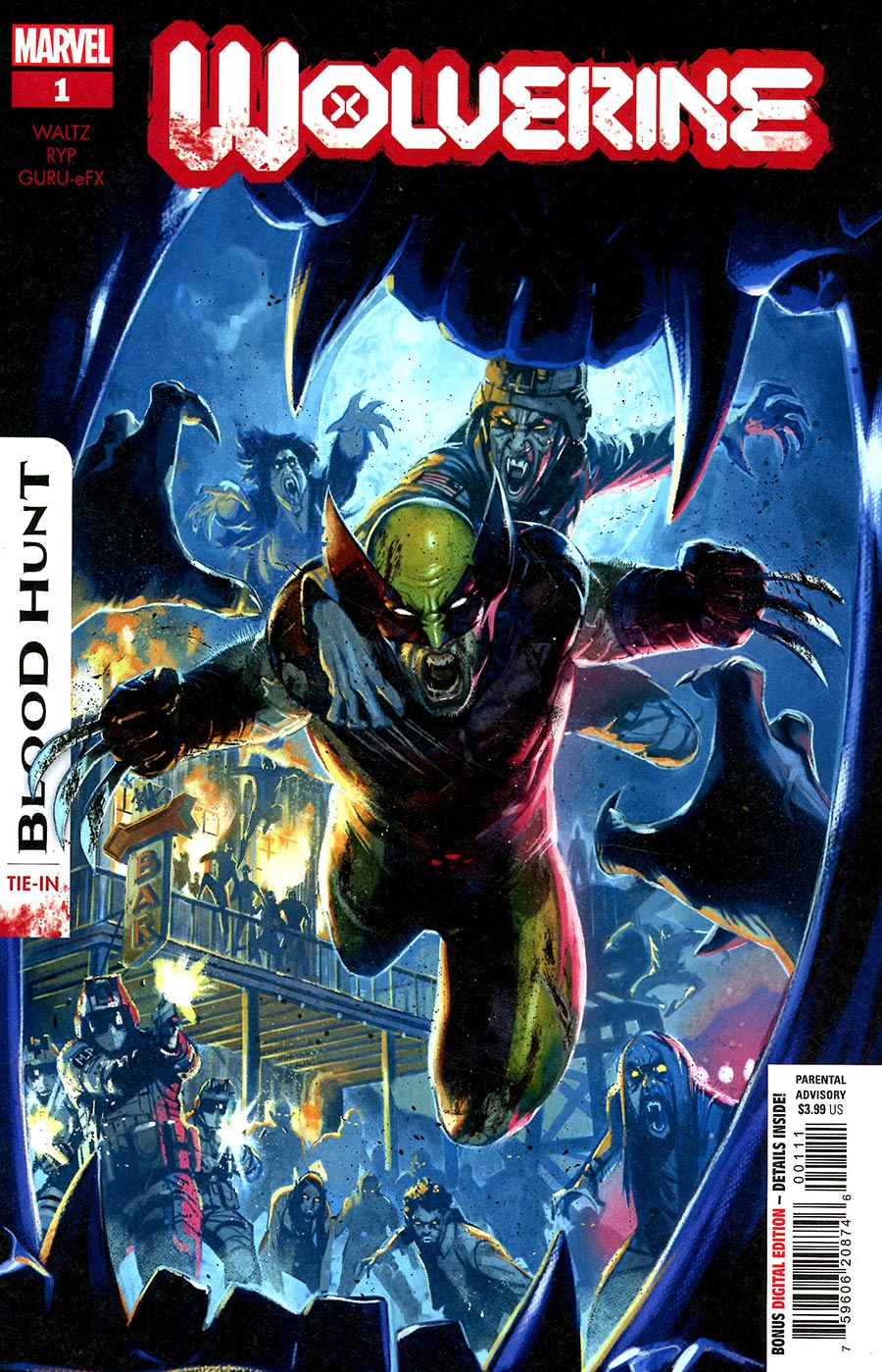 Wolverine Blood Hunt #1 Cover A Regular Ben Harvey Cover