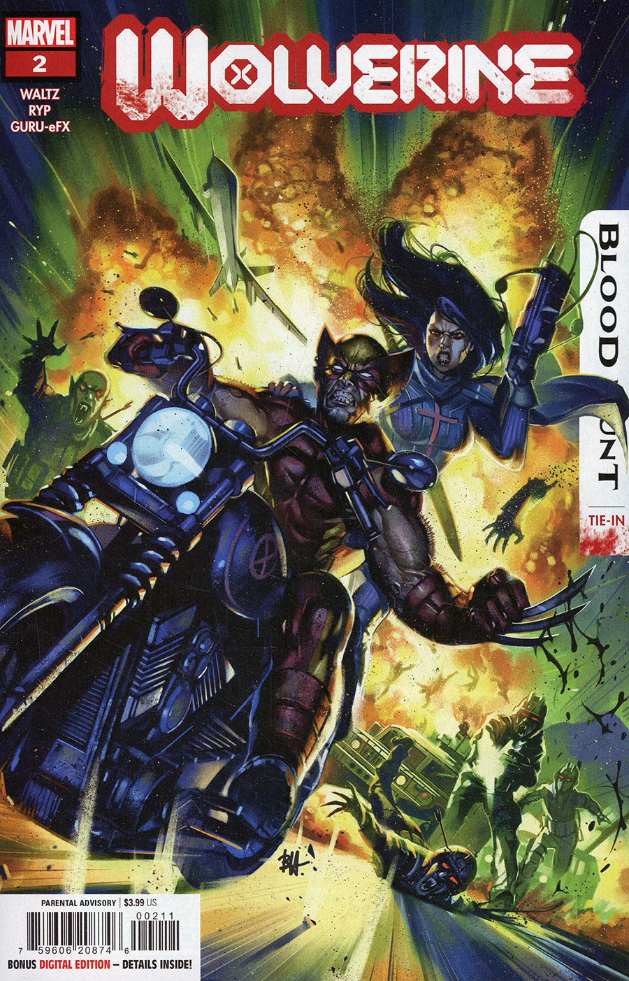 Wolverine Blood Hunt #2 Cover A Regular Ben Harvey Cover