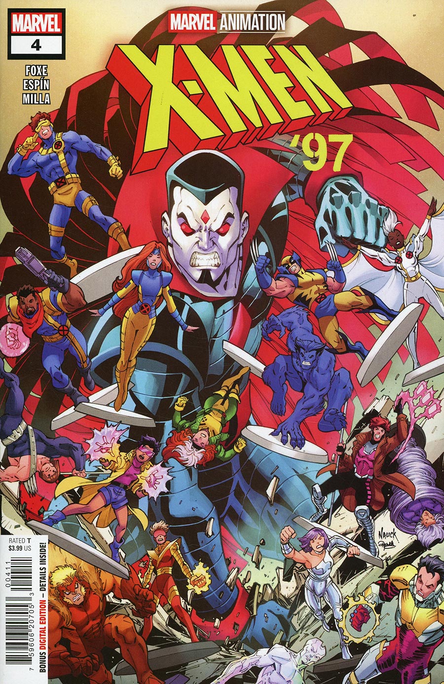 X-Men 97 #4 Cover A Regular Todd Nauck Cover