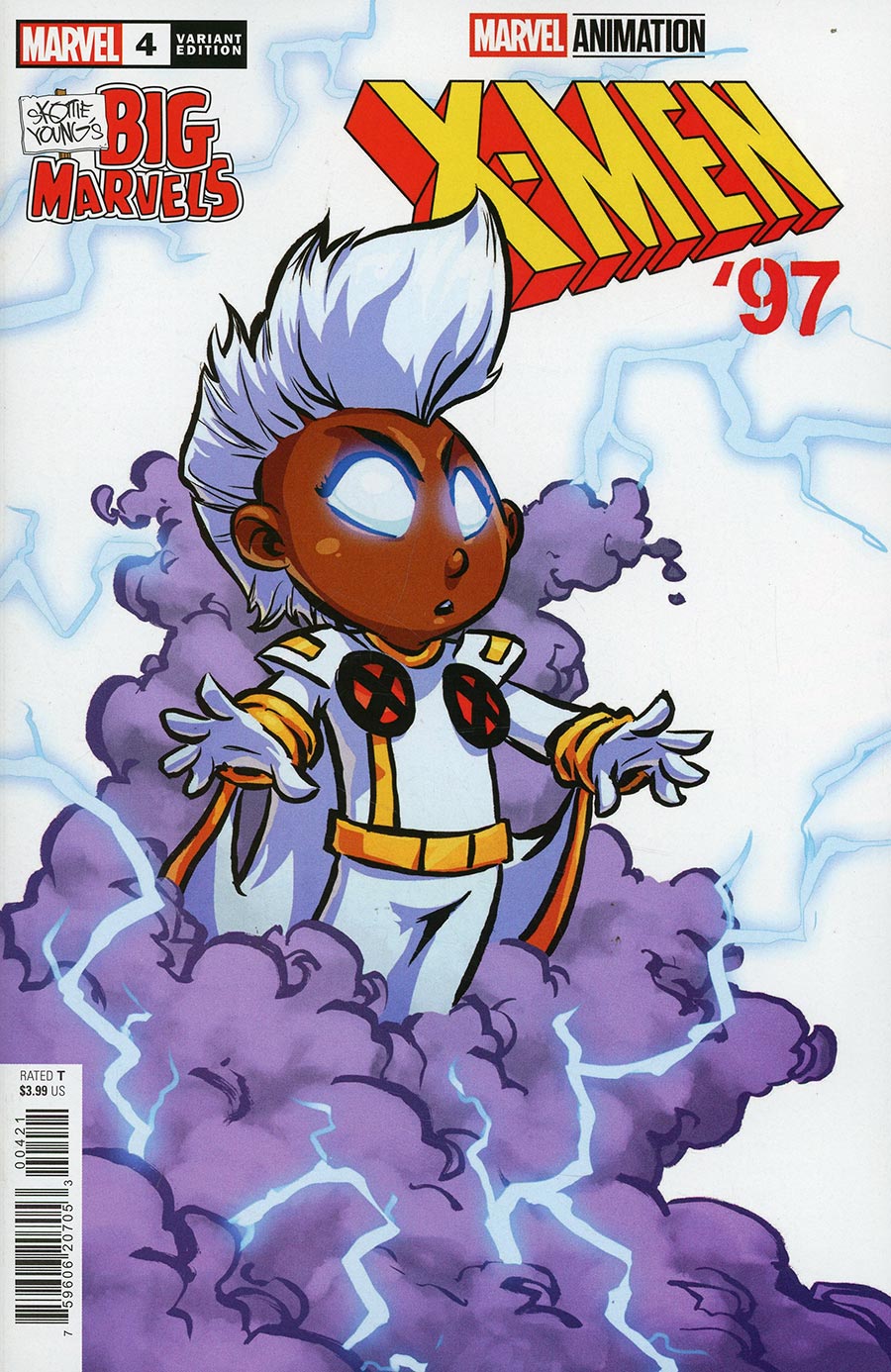 X-Men 97 #4 Cover B Variant Skottie Youngs Big Marvels Cover