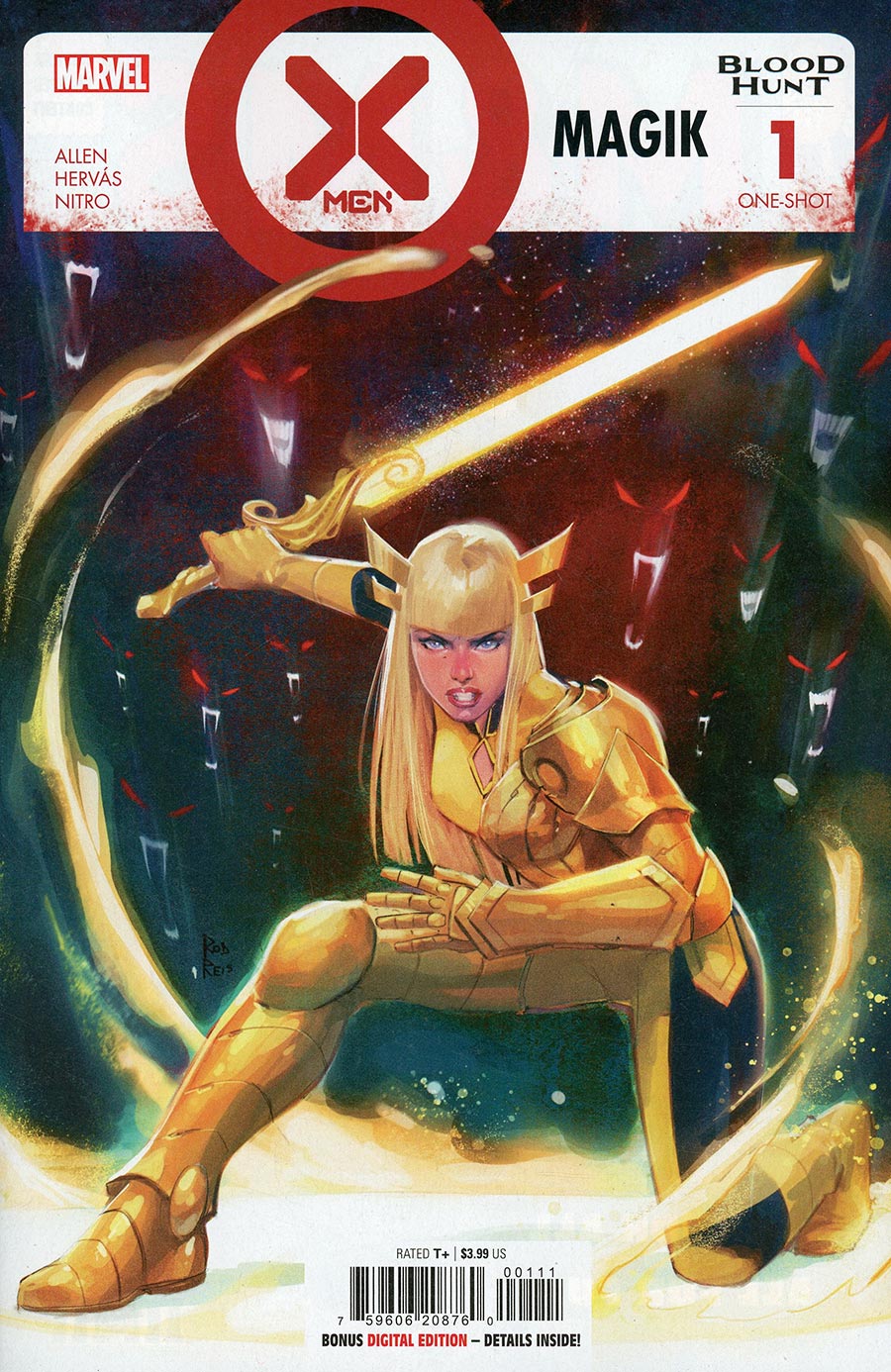 X-Men Blood Hunt Magik #1 (One Shot) Cover A Regular Rod Reis Cover