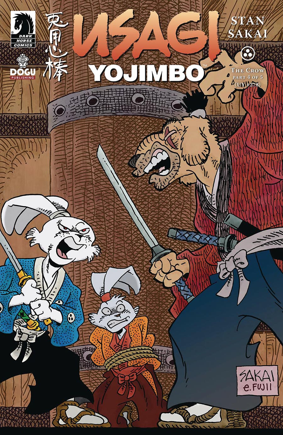 Usagi Yojimbo The Crow #4 Cover A Regular Stan Sakai Cover