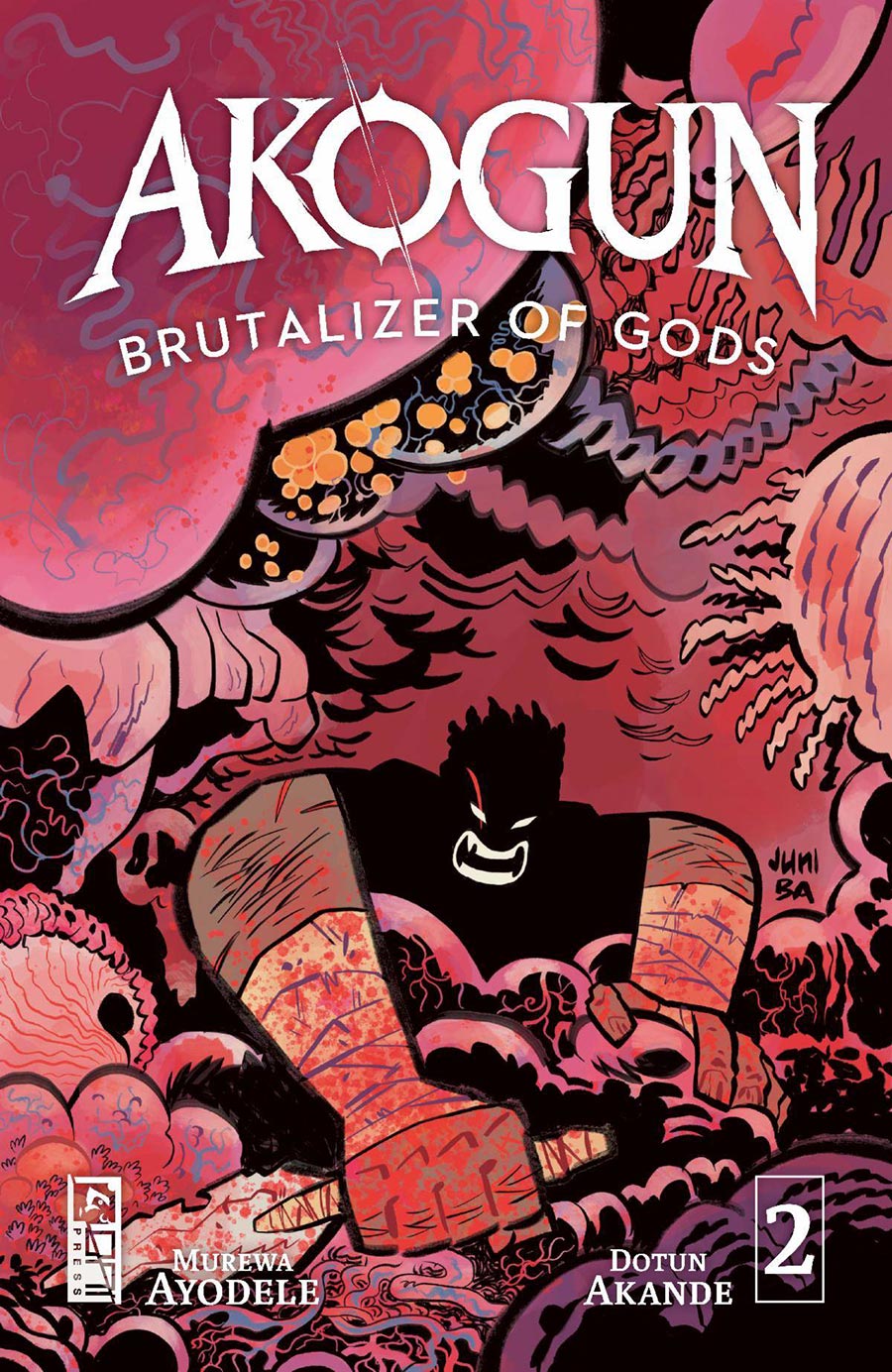 Akogun Brutalizer Of Gods #2 Cover C Variant Juni Ba Cover