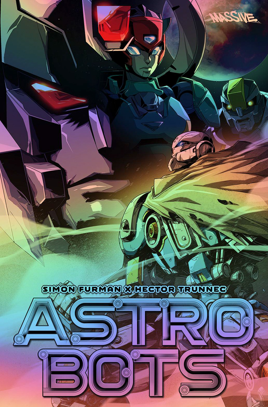 Astrobots #1 Cover T Limited Edition Josh Perez Deluxe Foil Variant Cover