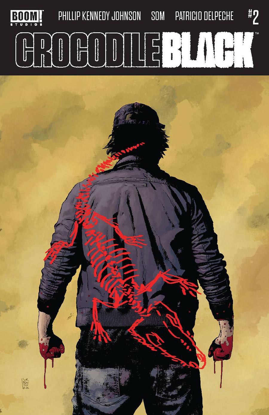 Crocodile Black #2 Cover A Regular Andrea Sorrentino Cover