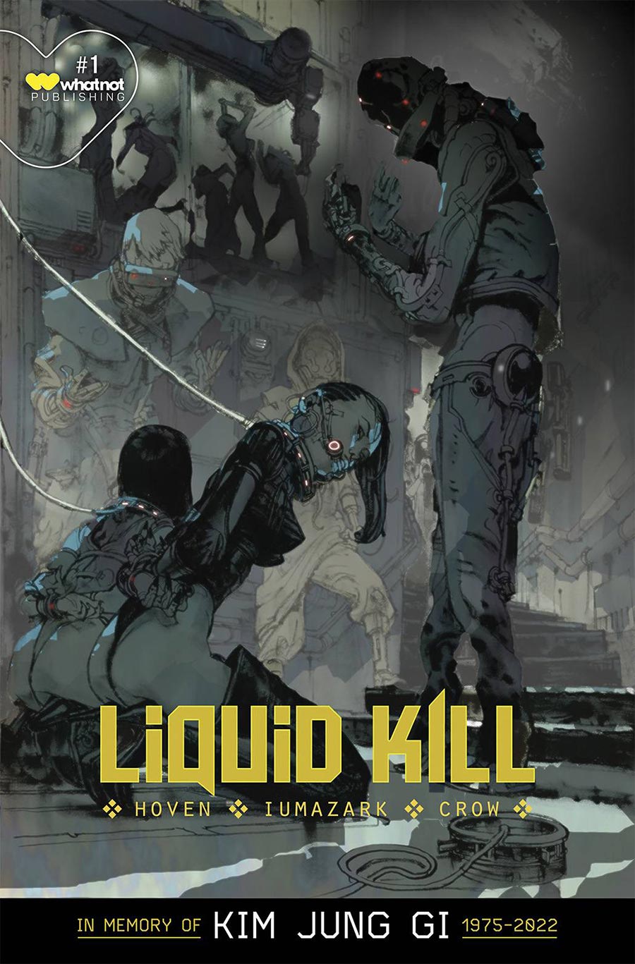 Liquid Kill #1 Cover M Limited Edition Kim Jung Gi Glow-In-The-Dark Metal Variant Cover