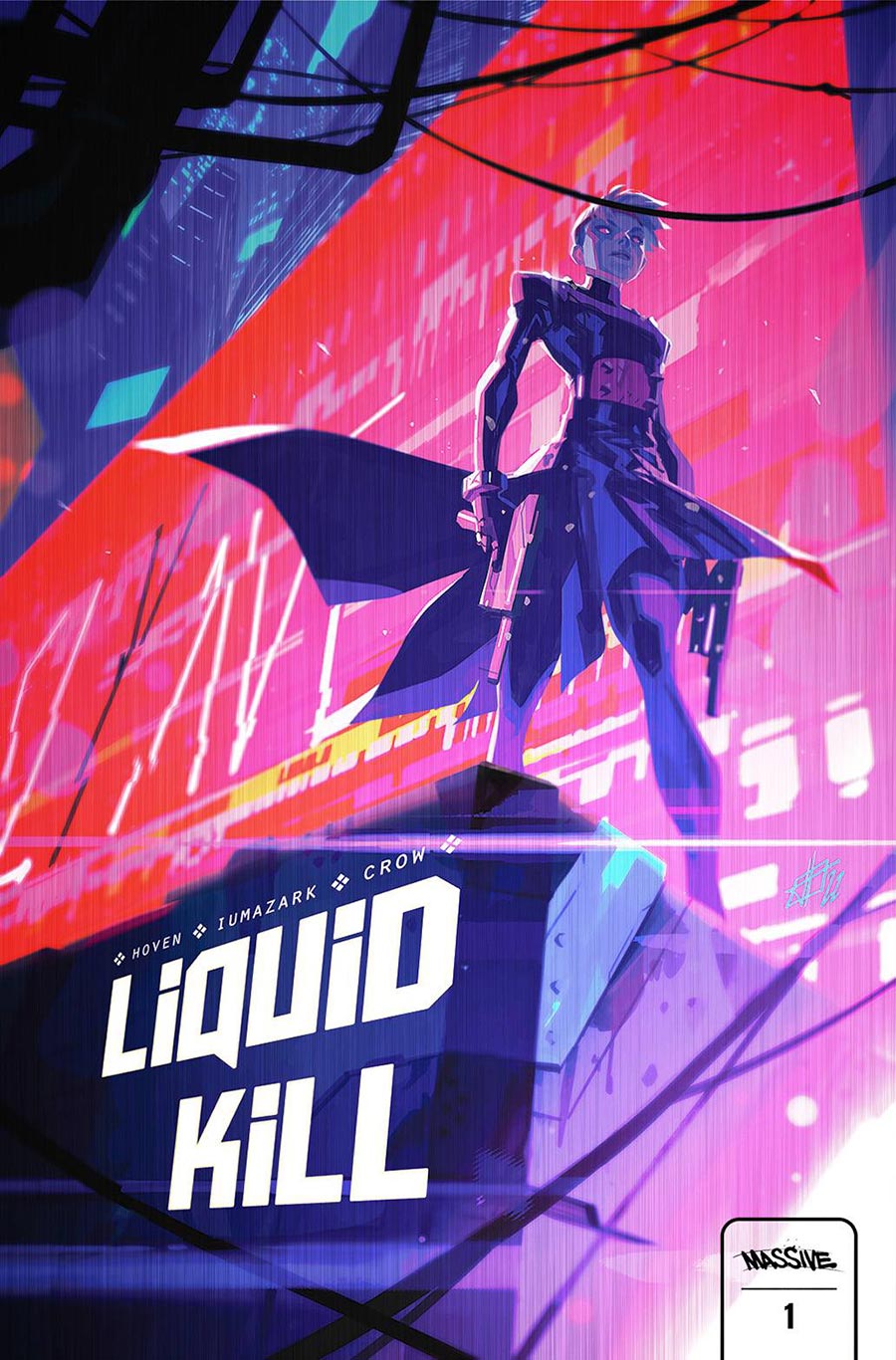 Liquid Kill #1 Cover P Limited Edition Toni Infante Metal Variant Cover