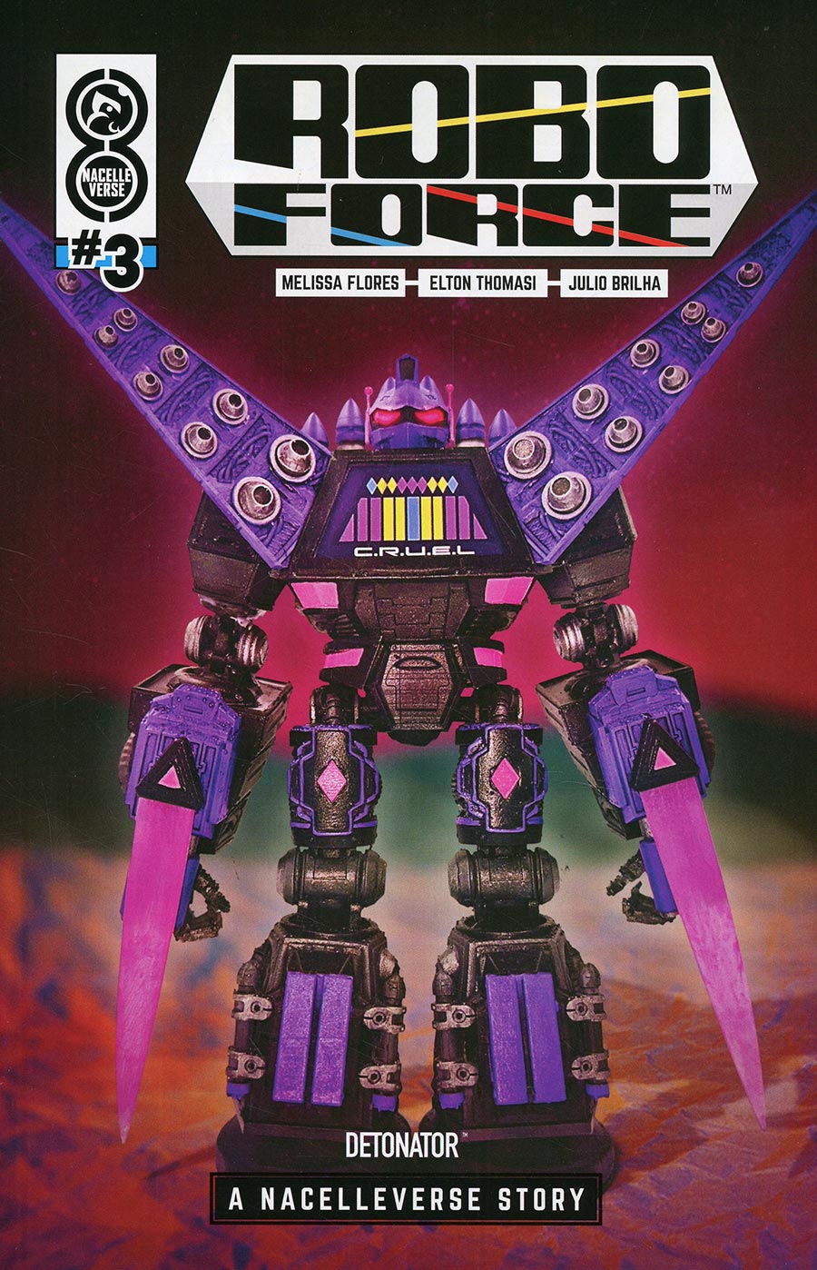 Roboforce #3 Cover C Variant Toy Cover