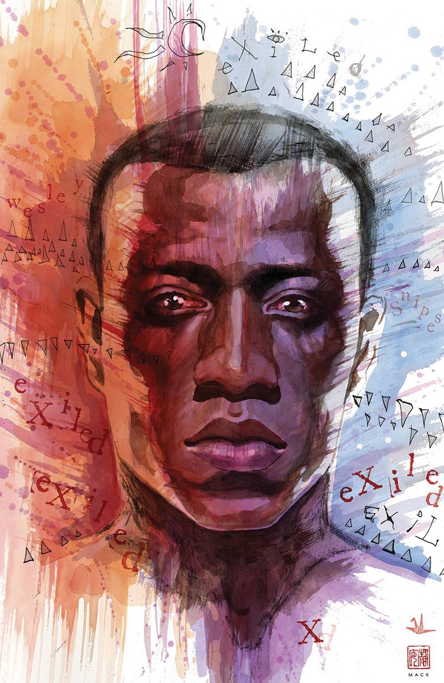 The Exiled #1 Cover S Massive Exclusive David Mack Virgin Variant Cover