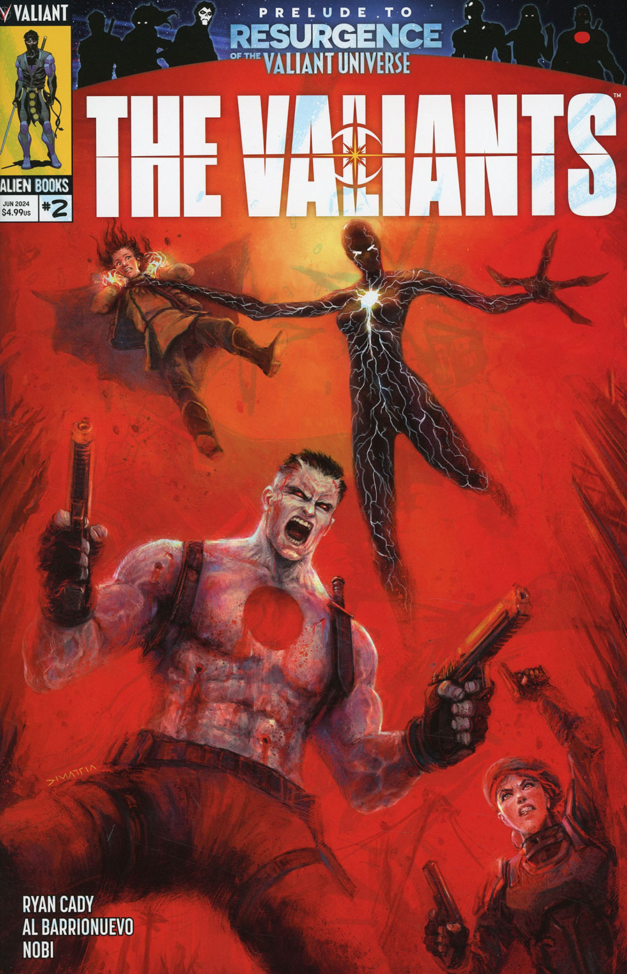 The Valiants #2 Cover A Regular Nico Di Mattia Cover