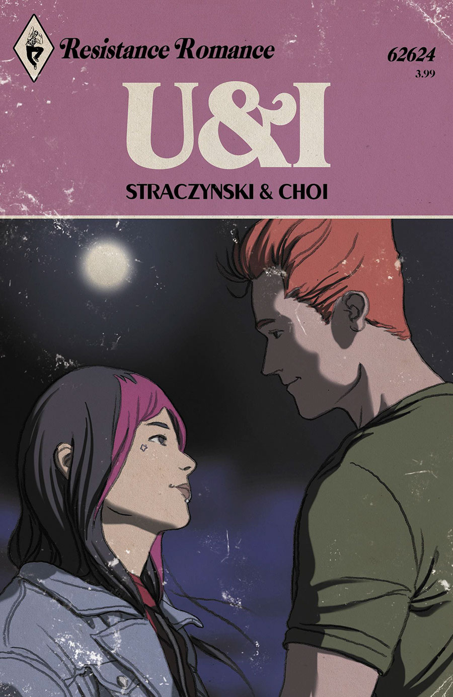 U & I #5 Cover C Variant Chris Ferguson & Mike Choi Romance Novel Homage Cover