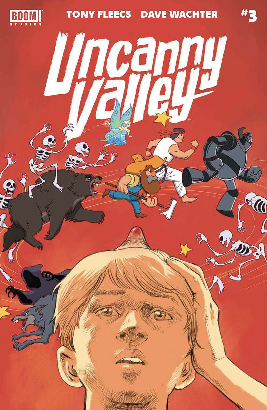 Uncanny Valley #3 Cover A Regular Dave Wachter Cover