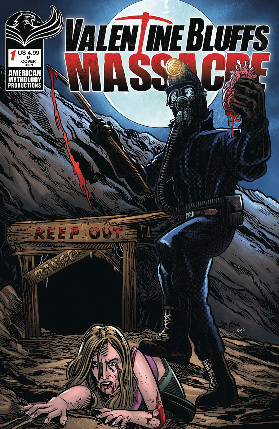 Valentine Bluffs Massacre #3 Cover D Variant Buz Hasson Cover