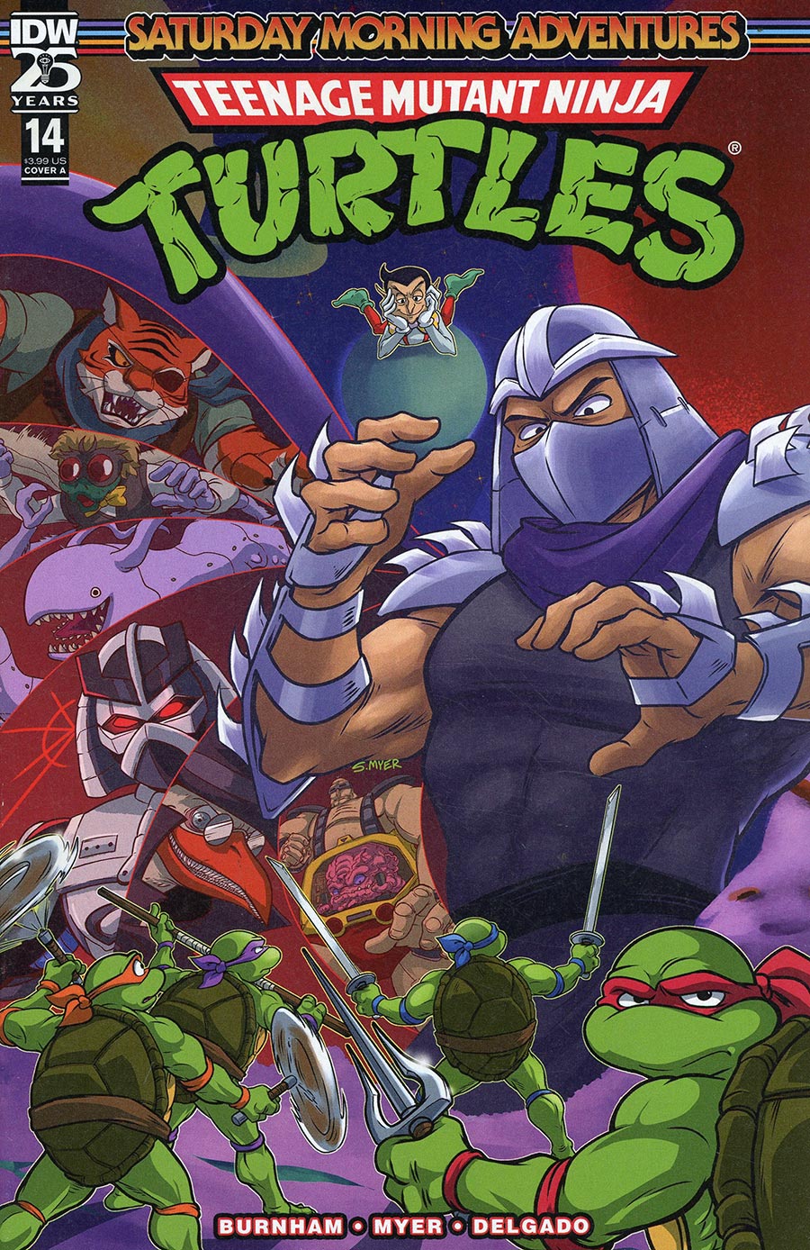 Teenage Mutant Ninja Turtles Saturday Morning Adventures Continued #14 Cover A Regular Sarah Myer Cover