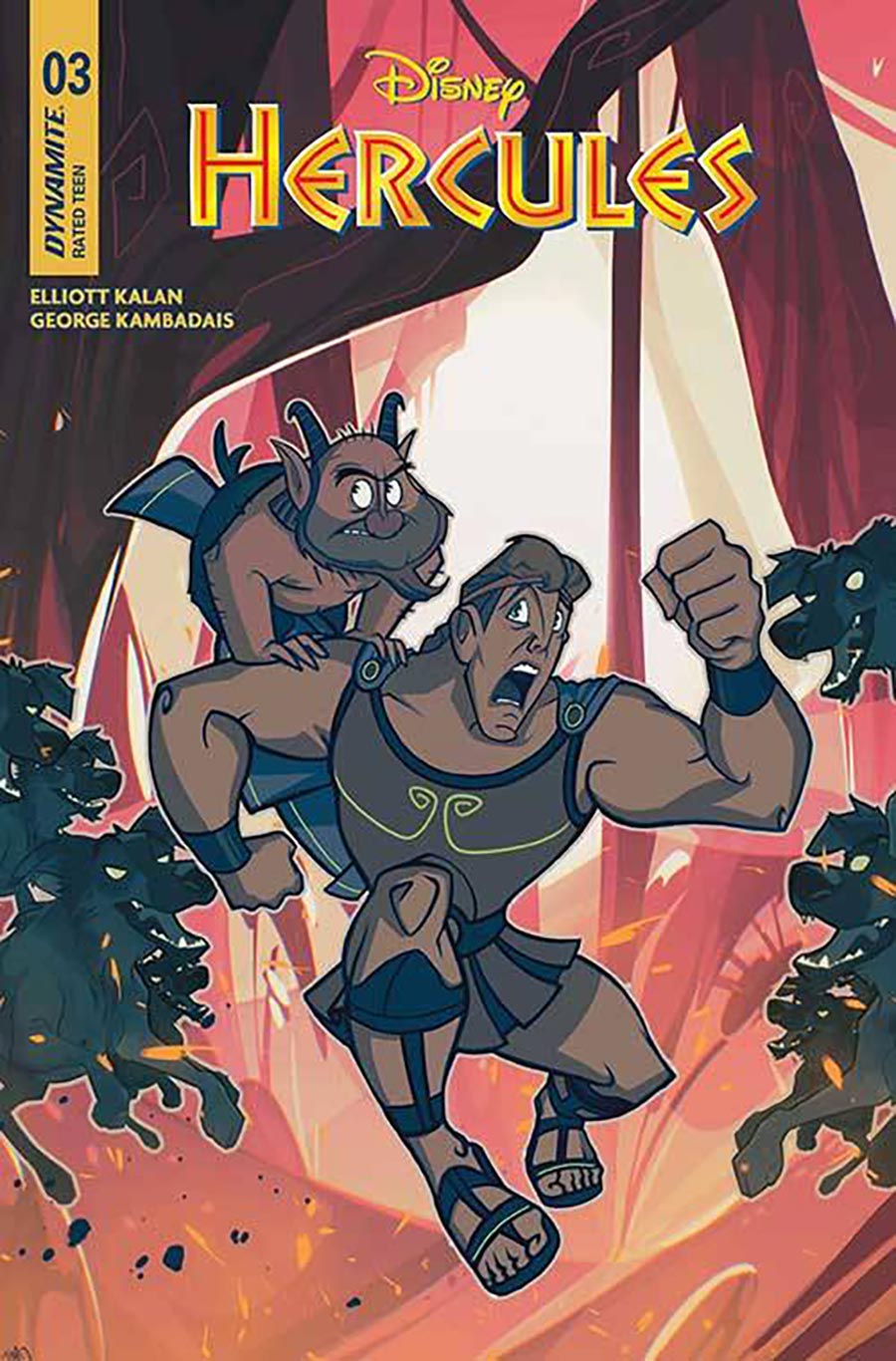 Disney Hercules #3 Cover C Variant Francesco Tomaselli Cover