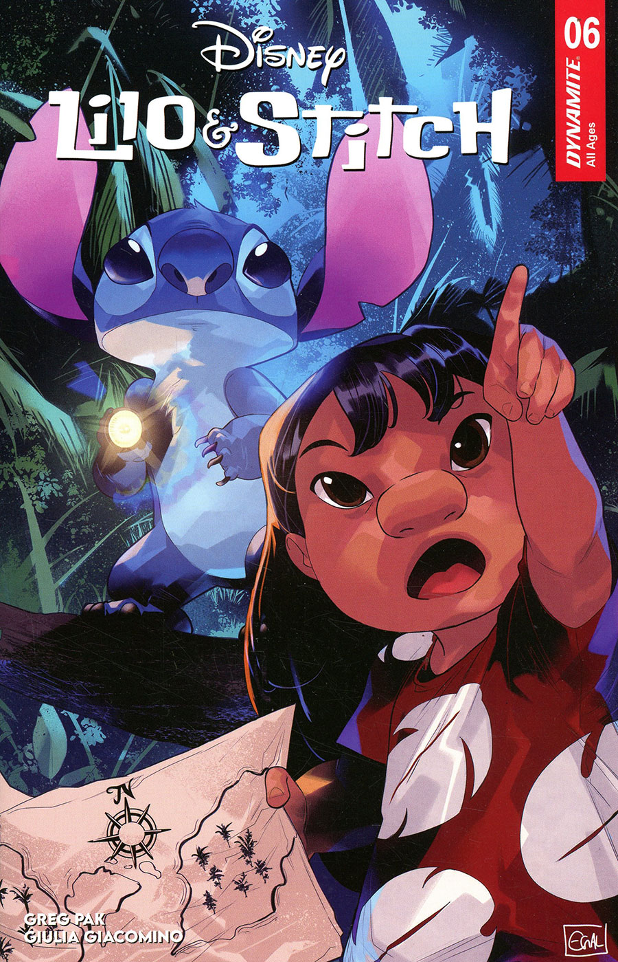 Lilo & Stitch #6 Cover C Variant Edwin Galmon Cover