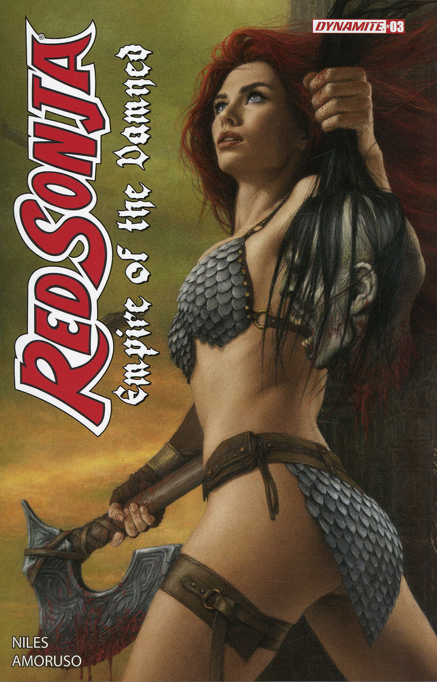 Red Sonja Empire Of The Damned #3 Cover C Variant Celina Cover