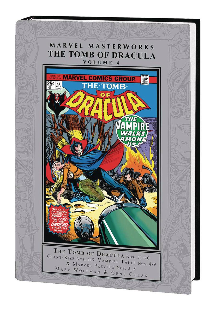 Marvel Masterworks Tomb Of Dracula Vol 4 HC Regular Dust Jacket