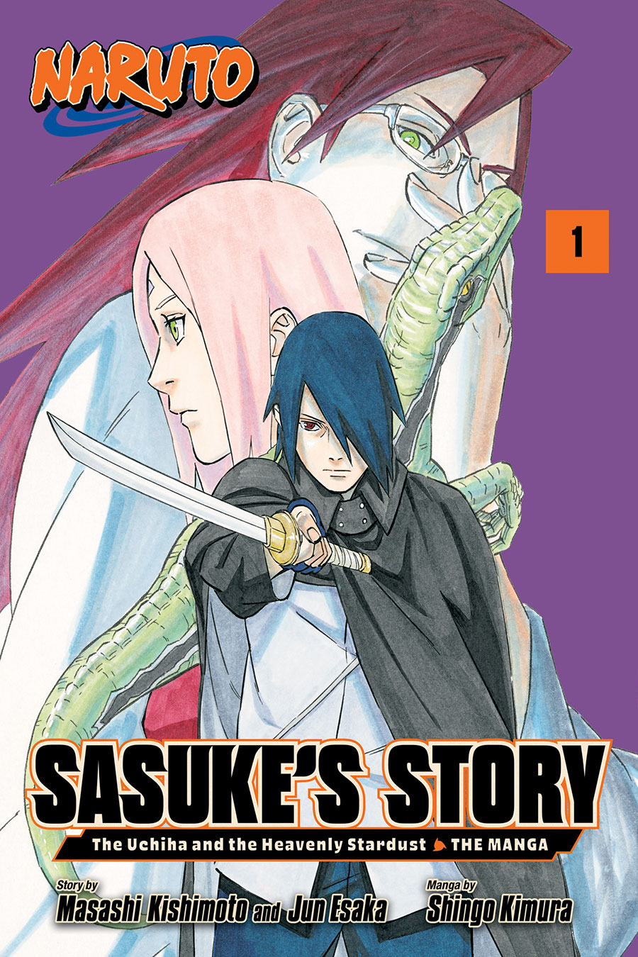 Naruto Sasukes Story The Uchiha And The Heavenly Stardust The Manga Vol 1 GN