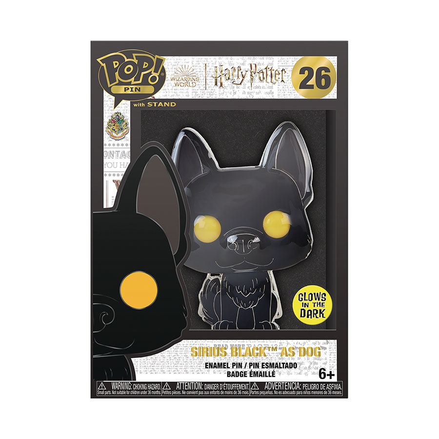 Loungefly POP Pin Harry Potter And The Prisoner Of Azkaban 20th Anniversary Pin - Sirius Black As Dog