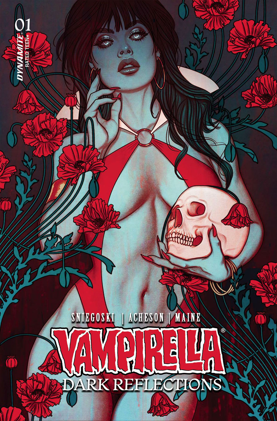 Vampirella Dark Reflections #1 Cover N Incentive Jenny Frison Foil Cover
