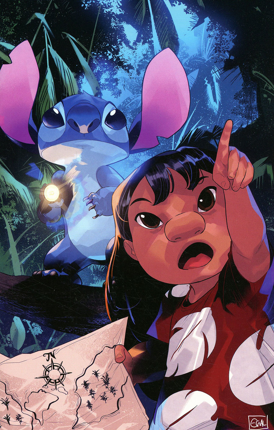 Lilo & Stitch #6 Cover F Incentive Edwin Galmon Virgin Cover