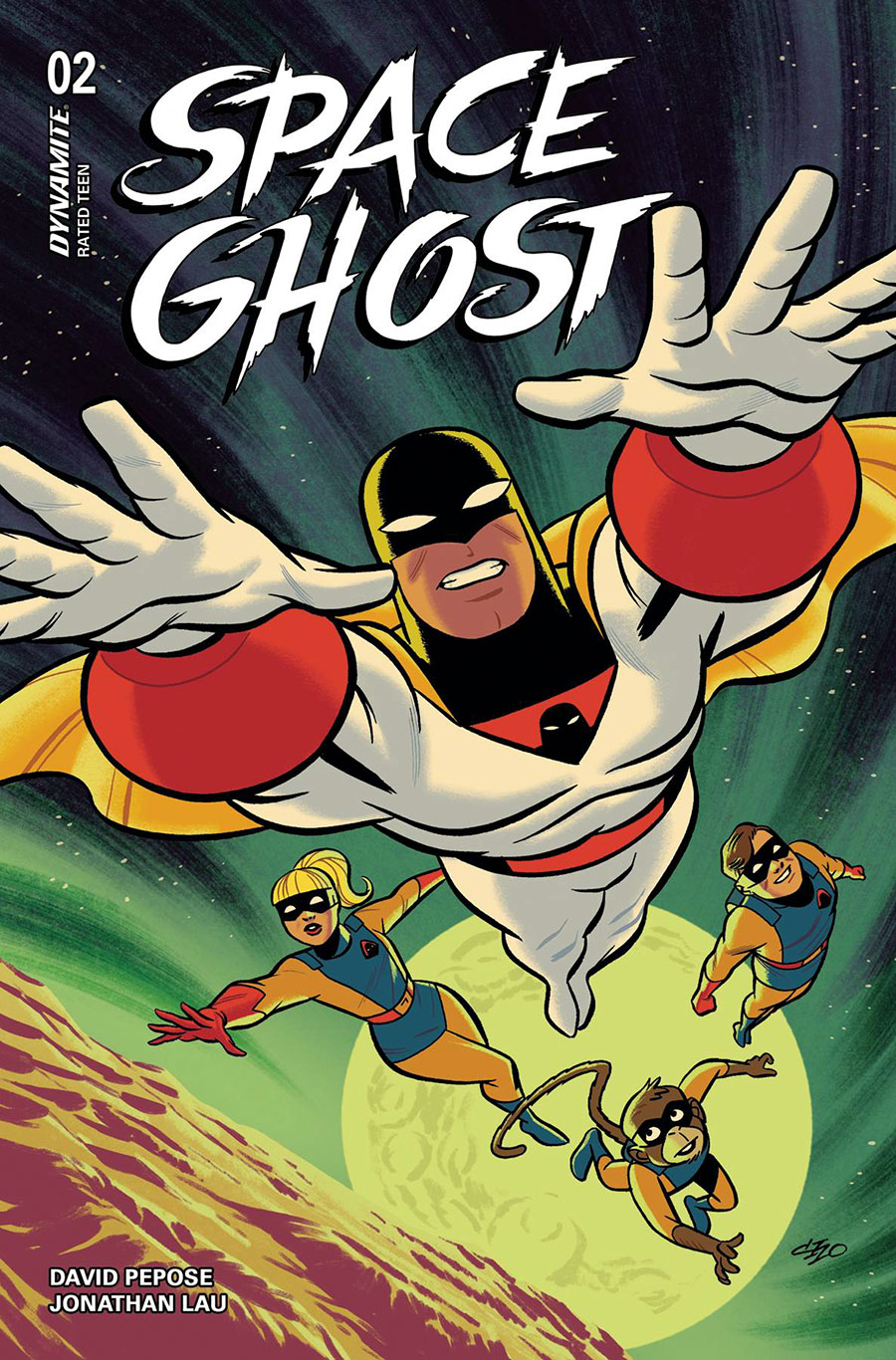 Space Ghost Vol 4 #2 Cover K Incentive Michael Cho Foil Cover