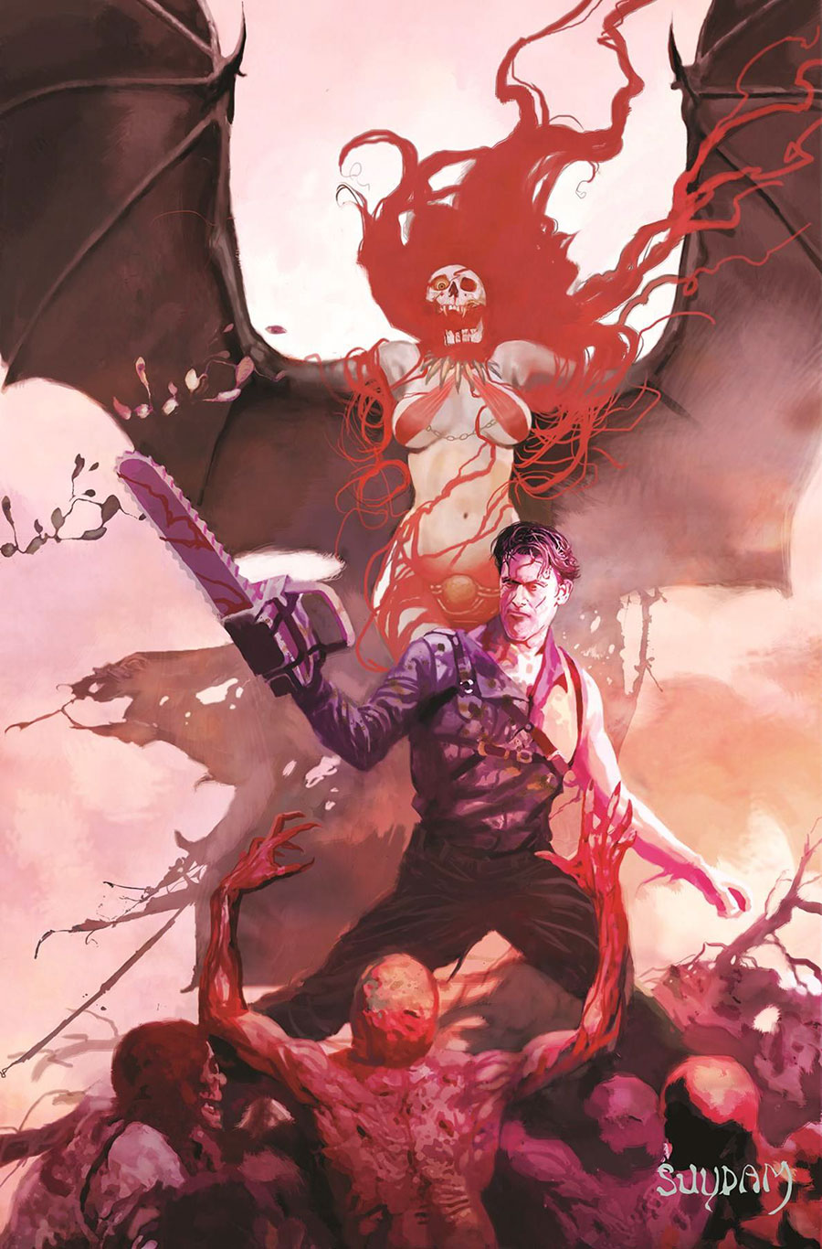 Army Of Darkness Forever #9 Cover G Incentive Arthur Suydam Virgin Cover