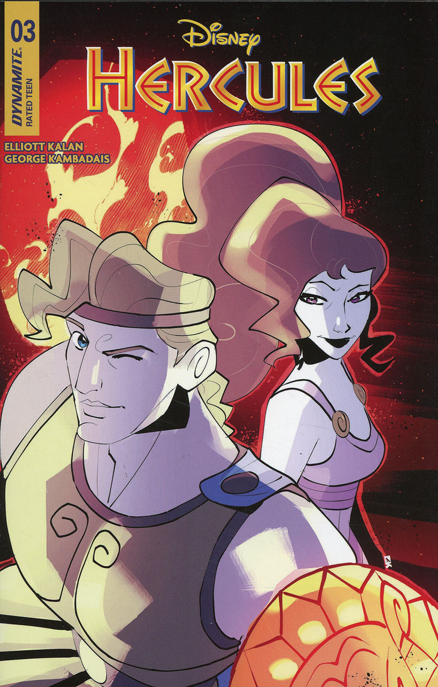 Disney Hercules #3 Cover E George Kambadais Foil Cover