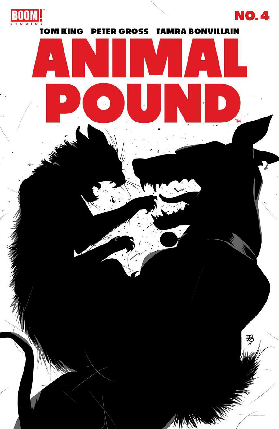 Animal Pound #4 Cover C Incentive Tonci Zonjic Virgin Variant Cover