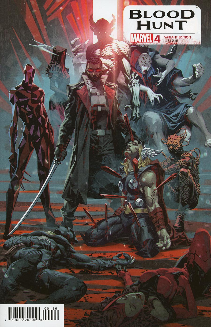 Blood Hunt #4 Cover F Incentive Kael Ngu Variant Cover