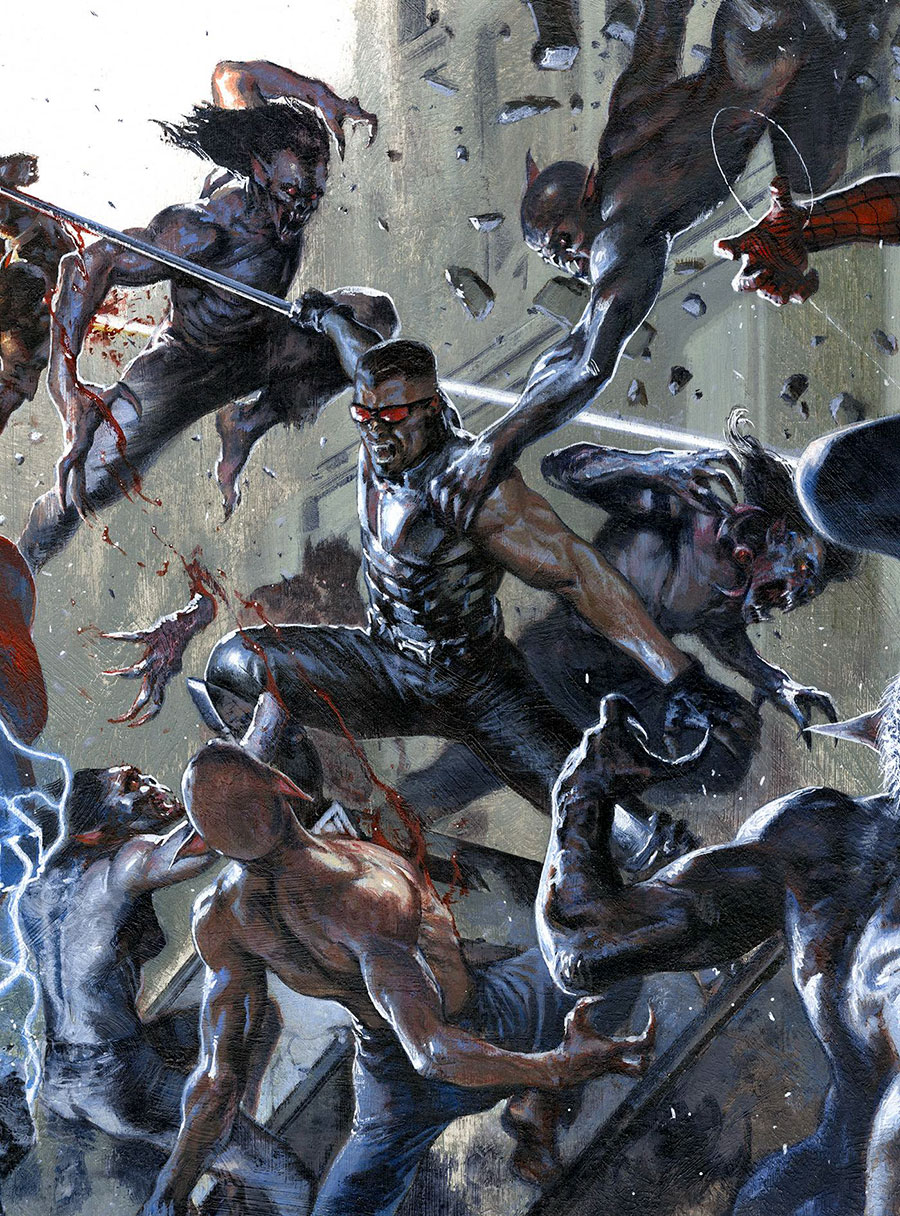 Blood Hunt #4 Cover G Incentive Gabriele Dell Otto Connecting Virgin Variant Cover