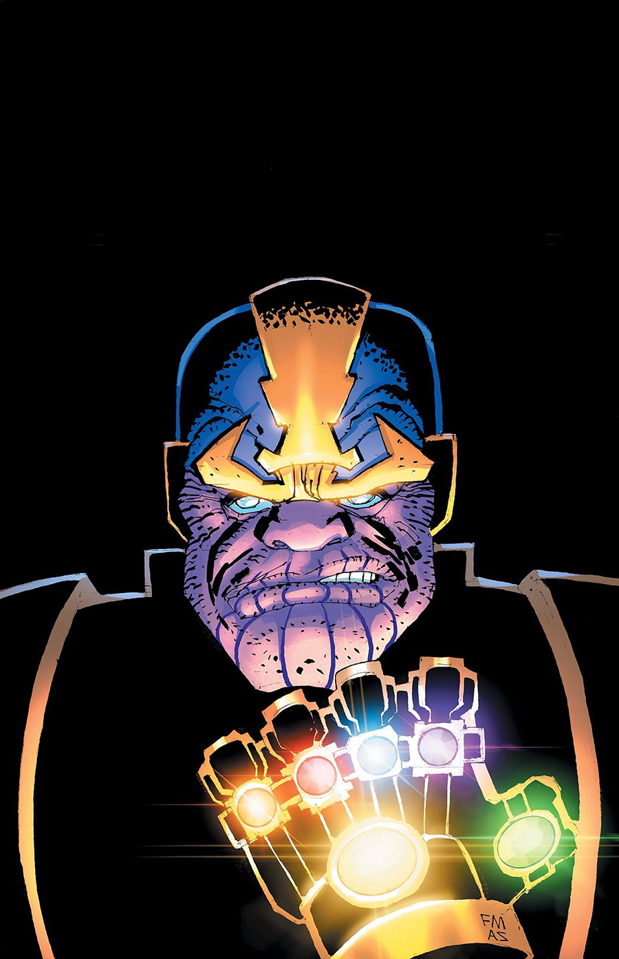 Thanos Vol 4 Annual #1 (One Shot) Cover I Incentive Frank Miller Virgin Cover (Infinity Watch Part 1)