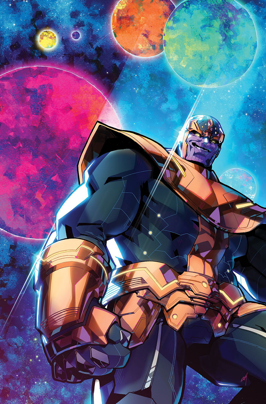 Thanos Vol 4 Annual #1 (One Shot) Cover H Incentive Rose Besch Virgin Cover (Infinity Watch Part 1)