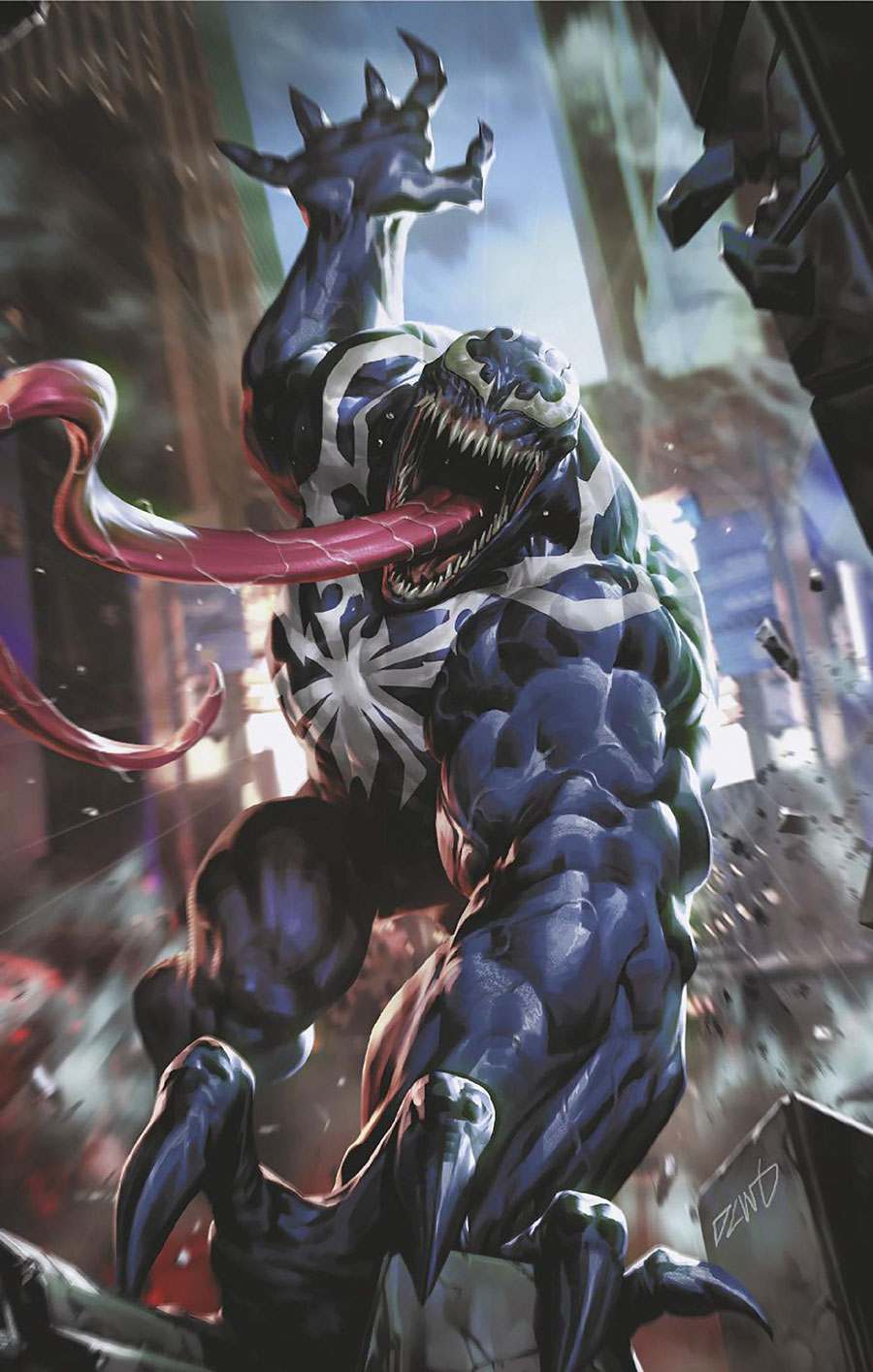 Venomverse Reborn #1 Cover F Incentive Derrick Chew Symbiote Virgin Cover