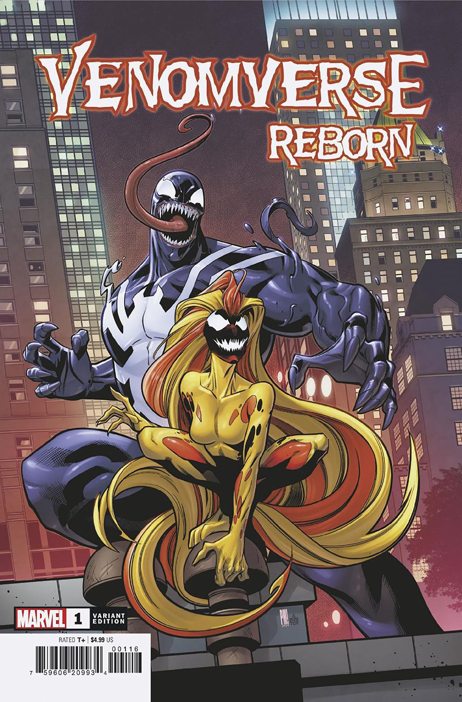 Venomverse Reborn #1 Cover E Incentive Paco Medina Variant Cover