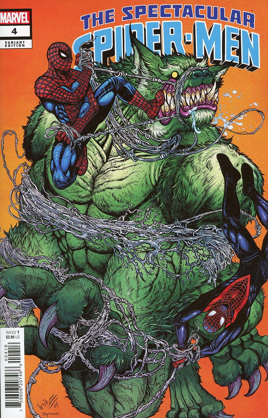 Spectacular Spider-Men #4 Cover D Incentive Maria Wolf Variant Cover