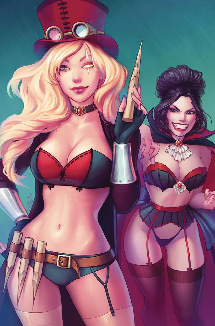 Grimm Fairy Tales Presents Fairy Tale Team-Up Robyn Hood & Van Helsing #1 (One Shot) Cover E Incentive Sonia Matas Variant Cover