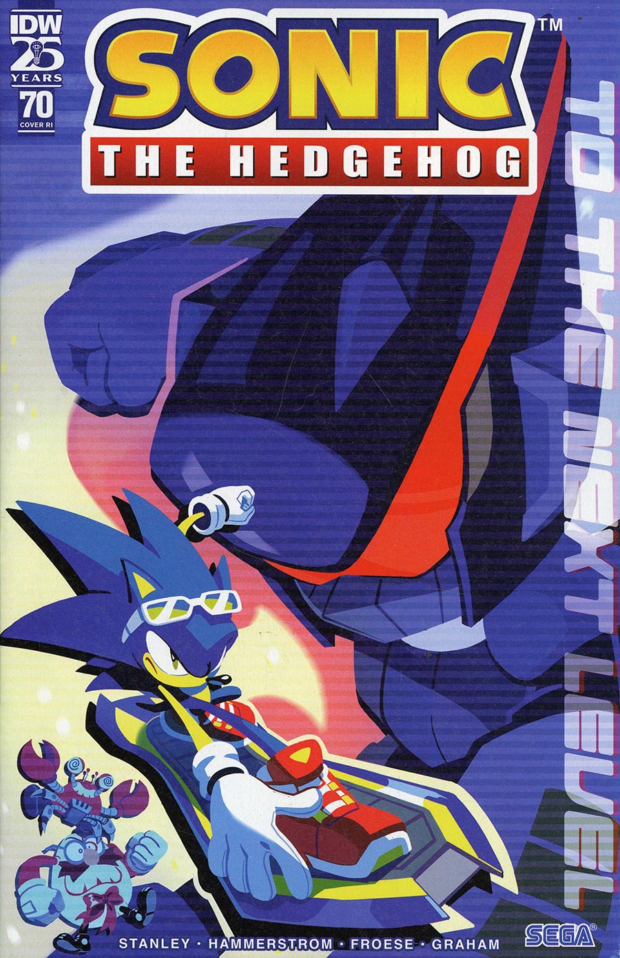 Sonic The Hedgehog Vol 3 #70 Cover C Incentive Nathalie Fourdraine Variant Cover