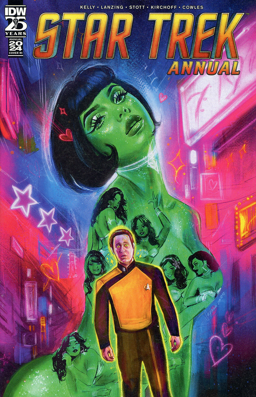 Star Trek (IDW) Vol 2 Annual 2024 #1 (One Shot) Cover C Incentive Suspiria Vilchez Variant Cover